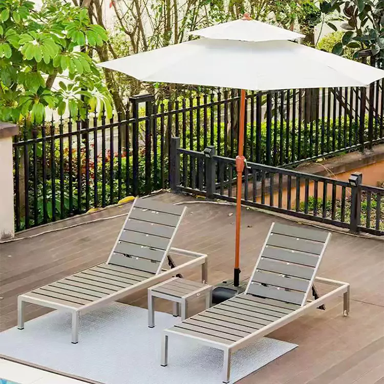 Lounger Sun Tráchtála Allamuigh le haghaidh Óstáin agus Saoire